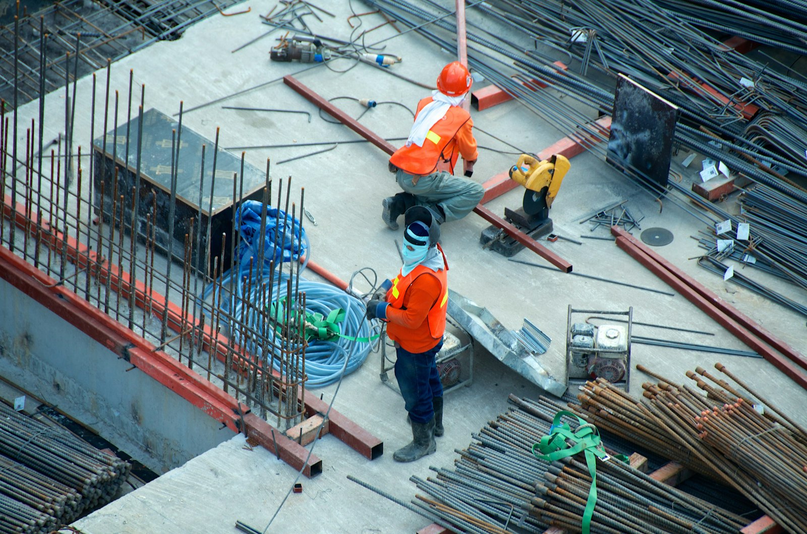 Professional team collaborating on a property project